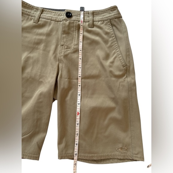 3/$20 O’Neill Boys’ Hybrid Quick-Dry Stretch Shorts khaki tan Size 24 Classic - Picture 6 of 10